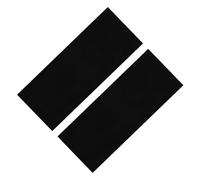 VALICLUD Protège-Semelles Antidérapants en Silicone 27X10Cm 2Pcs Réparation et Protection de Semelles Motif Ondulé Noir du Bruit Usage pour Toutes Types de Chaussures
