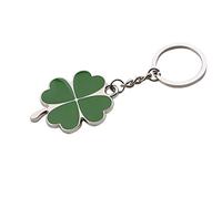VALICLUD Quatre Feuilles Trèfle Porte-Clés Couleur Verte Chanceux Fortune Porte-Clés Sac à Main Charme Voiture Sac Pendentif Porte-Clés pour Femmes Filles