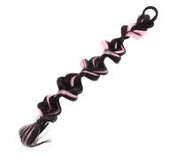 VALICLUD Queue De Cheval Tressée Longue Avec Élastique Extension De Cheveux Tressée à Bulles Pour Femmes Postiche Tressé Facile à Appliquer