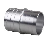 VALICLUD Raccord Cannelé de Durite de Radiateur 1-1/2 en Alliage d'Aluminium Robuste, Adaptateur de pour Réparation de Flexibles de Servofrein et Durites de, Connecteur Automobile Fiable