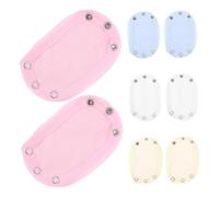 VALICLUD Rallonges de Body à Boutons-Pression 8 Pièces Extensions Doublées pour Doux Fixation Rapide Saisons Froides Options Élégantes Rallonges Adaptées aux Nourrissons