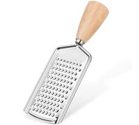 VALICLUD Râpe Légumes Multifonction Acier Inoxydable Manches Bois Ergonomique Pour Carottes Concombre Fromage et Ail Outil Pratique Cuisine Antirouille