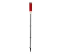 VALICLUD Réflecteur Solaire D’Allée Étanche Rouge à Piquet Lampe Solaire de Jardin Extérieure Éclairage Paysager pour Signalisation et Sécurité des Allées Cours et Espaces Extérieurs