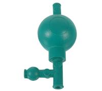 VALICLUD Remplisseur de Pipette en Caoutchouc à 3 Voies Vert Poire de Remplissage Quantitative Multifonction pour Laboratoire Chimie et Médical Ampoule à Ventouse pour Aspiration et