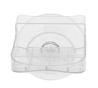 VALICLUD Repose de Antidérapant pour Rasage Jambes Support Stable pour Salle de Bain Accessoire de Lavage Mural Pédale de Durable Transparent