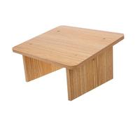 VALICLUD Repose-Pieds En Bois Pour Table De Salle À Manger Marchepied De Banc De Table Tabouret En Bois Banc D'Intérieur Marchepied De Lit Tabouret D'Allaitement