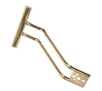 VALICLUD Repose-pieds Fauteuil de Salon en Acier Inoxydable, Pédale Réglable, Accessoire Robuste pour Fauteuil Bascule Repose-jambes, Équipement Professionnel Coiffure et Massage, Usage