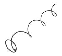 VALICLUD Ressort de Poussoir en Acier Noir pour Distributeur Automatique de Boissons 3 Compartiments à Rotation Droite, Pièce de Rechange Industrielle Silencieuse pour Maintenance