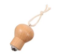 VALICLUD Rouleau de Massage Facial en Bois Outil de Soin Visage Portable Masseur Anti-Poches Yeux Accessoire de Beauté Mini Massage à Domicile