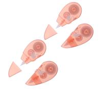 VALICLUD Ruban Correcteur Créatif Forme Cœur 2pcs pour Étudiants et Garçon et Filles, Plastique Solide, Couvre les Erreurs Précision, pour Fournitures Scolaires Style Plusieurs styles