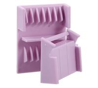 VALICLUD Sabot De Tondeuse à Cheveux Violet Taille Guide De Coupe Précis Anti Pointes Fourchues Pour Usage Professionnel Et Domestique