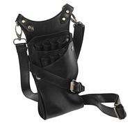 VALICLUD Sac Banane Pour Coiffure Pochette De Ceinture Pu Pour Ranger Ciseaux De Coiffeur Et Outils De Barbier Support Pour Ciseaux