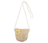 VALICLUD Sac Bandoulière Tissé pour Fille Sac Seau Textile Portable et pour Activités Extérieures