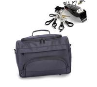 VALICLUD Sac De Coiffure Multifonction avec Poches Multiples Mallette Professionnelle Légère pour Rangement Outils De Coiffeur Organisateur Portable à Bandoulière Adapté Au Salon De Coiffur
