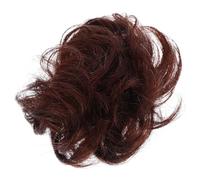 VALICLUD Sac De Perruque Femme Désordonné Petit à Cheveux Couverture Postiche Sombre Beignets Donut Élégant Bouclé Humain Long Naturel Chignon En Désordre Chignon Beignet Vrais Cheveux