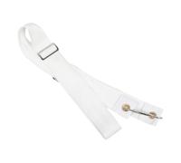 VALICLUD Sangle Centrale de Filet de Tennis, Bande Polyester 170x5cm, Blanc, Résiste la Déformation Déchirures, Stabilité Renforcée, pour Court et Filet de Tennis, Communauté et Stade