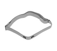 VALICLUD sangle pectorale de fréquence cardiaque sport moniteurs taux mètre ceinture de fréquence cardiaque ceinture pectorale de fréquence cardiaque polaire fibre de polyuréthane Gris