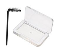 VALICLUD Savonnette Coiffant Sourcils Transparent 1 Lot Boîte Acrylique Portable Fixation Naturelle Maquillage Sourcils Beauté Quotidienne