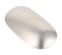 VALICLUD Savonnette en Acier Inoxydable Désodorisant pour Éliminer Outil Anti-Odeur Carré 1 Barre Cuisine et Mains Pratique
