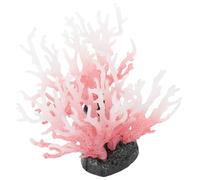 VALICLUD Sculpture de Corail Simulé Rouge XXL en PVC Robuste, Ornement Décoratif Léger pour Aquarium, Décoration Créative D’Aquarium Marin, Modèle Réaliste pour Aménagement et Bureau