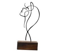 VALICLUD Sculpture Personnage et Décoration de Bureau Moderne Figurine de Collection Art Contemporain pour Salon Créatif Décoration d'Intérieur Unique