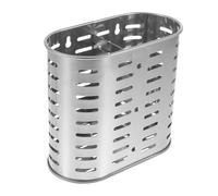 VALICLUD Seau de Rangement Couverts Acier Inoxydable Accessoire Égouttoir Cuisine pour Fourchettes Couteaux et Baguettes Organisateur Pratique et Élégant pour Maison