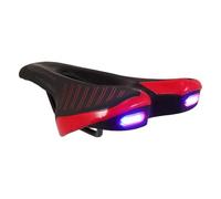 VALICLUD Selle de Vélo VTT avec Coussin en PU et Lampe Intégrée, Installation Simple et Confort Maximal pour Balade en Montagne