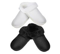 VALICLUD Semelles Chaudes Pour Sabots Et Pantoufles - Chaussure En Velours Moelleux Avec Semelle Et Pour Les Orteils