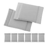 VALICLUD Séparateurs Modulables Rembourrés pour Photo 14 X 9 CM Lot de 8 Inserts en Velours Gris pour Organisation Bagages et Protection Objectifs
