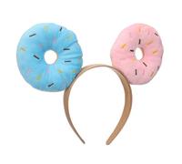 VALICLUD Serrage-tête Donut Multicolore de Beignet Réaliste, Bandeau Fou Léger et Flexible pour Carnaval, Fête D’anniversaire et Cosplay, Accessoire Cheveux Femme Amusant et Décoratif