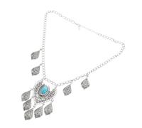 VALICLUD Serre-tête à Turquoise Avec Strass Pour Femme Coiffe De Mariage Égyptienne Élégante