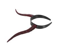 VALICLUD Serre-tête Cornes Diable Halloween Cosplay Bandeau Oreilles Démon Soirée Déguisée Fantômes Coiffe Plastique Accessoire Décoratif