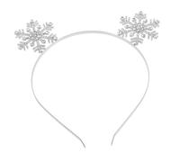 VALICLUD Serre-tête Flocons De Noël Bandeau Scintillant Flocons De Diadème Accessoires De Coiffure Fête