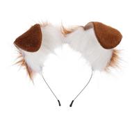 VALICLUD Serre-tête Oreilles De Chien Cosplay Peluche Serre-tête Oreilles Animaux Pliables Pour Femmes De Chien