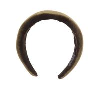 VALICLUD Serre-tête Velours Vert Élégant pour Femmes et Filles Bandeau Large Uni Accessoire Coiffure Doux et Confortable pour Fêtes et Usage Quotidien