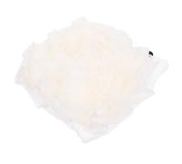 VALICLUD Serviette De Bain Exfoliante En Mousse Pour Adultes Douce Et Nettoyante Boule De Luffa Gommage Corporel Nylon Blanc