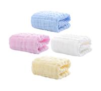 VALICLUD Serviette pour enfants 4 unités en coton à six couches absorbantes, séchage en sèche-linge possible, adaptée aux nouveau-nés pour occasions spéciales