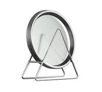 VALICLUD Set de Assiettes Acier Inoxydable Argenté avec Support de Rangement Plateau de Service Compact et Stable Facile à Nettoyer pour Buffet et Alimentaire Portable