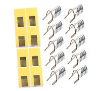 VALICLUD Set de Formes Ongles Autocollantes Réutilisables avec Guide pour Extensions Kit Pratique de Chablons et Papier pour Faux Ongles Manucure et Nail Art