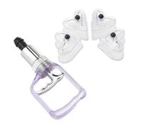 VALICLUD Set de Ventouses de Massage Sous Vide pour Soins Du Corps Dispositif de Thérapie par Ventouses Âge Kit Manuel PC avec Pompe pour Auto Massage à Domicile