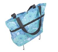 VALICLUD Shopping Bag Trolley Cart Tote Bag Large Capacity with Wheels Practical Storage for Vegetables and Fruits
