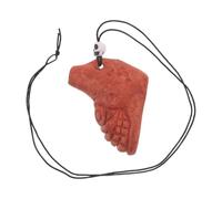 VALICLUD Sifflet Artisanal en Argile de Style Traditionnel Aztec, Sonore Facile à Transporter pour Rituel et Collection D’accessoires Effrayants