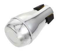 VALICLUD Sourdine de Trombone ABS Argenté, Pratique Silencieuse, | Légère à Transporter, Atténuation du Son, pour Trombone, Accessoire Simple, Usage D'entraînement