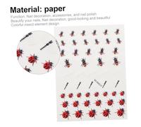 VALICLUD Sticker Ongle Abeille Autocollant Nail Art Insecte Coloré Décoration Ongles DIY