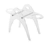 VALICLUD Support Cornet Glace Acrylique Transparent Présentoir Multifonction pour Sushi et Cônes Stand Alimentaire Élégant pour Cafés Restaurants et