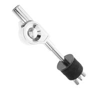 VALICLUD Support de Cymbale avec Bras de Perche Réglable pour Rack de Batterie Électronique en Alliage Argenté, Design Gain de Place pour Scènes de Concert