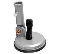 VALICLUD Support de Drapeau à Ventouse pour Voiture Base Métallique Stable Fixation Forte Installation sans Perçage sur Surfaces Lisses pour Quad, Moto, Toit de Véhicule