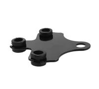 VALICLUD Support de Fixation en Métal Noir pour Compteur Moto Vibrations, Compatible Tableau de Bord Toutes Routes et Motos Modifiées