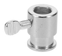 VALICLUD Support de Fixation pour Broche à Rôtir en Métal Chromé Accessoire de Rôtisserie pour Barbecue à Gaz Pièce de Remplacement Robuste pour Maintien Stable des Tiges de Gril