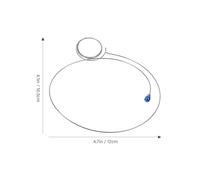 VALICLUD Support de Loupe Réglable en Métal, Fil de Fixation Circulaire, Lot de 3 Pièces, pour Horlogers, Outil de Réparation Montre, Compact et Léger, Usage Professionnel Quotidien